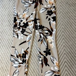 Black, brown, white pants